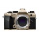 Olympus OM-5 II body sand beige, BLS-50 Battery, Eyecup, USB Connection Cable, Shoulder Strap