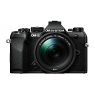 Olympus OM-5 II 1415-2 Kit black, OM-5 II body black, M.Zuiko Digital 14-150mm F4-5.6 II lens black