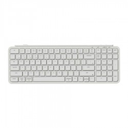 Keychron B2 Pro (B2P-K8) Ultraslim Mini Wireless BT Keyboard ZMK Online customize White 96% US Lay