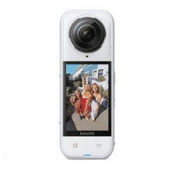 Insta360 X5 Satin White Limited Edition - 8K, Triple AI Chip, Action Camera