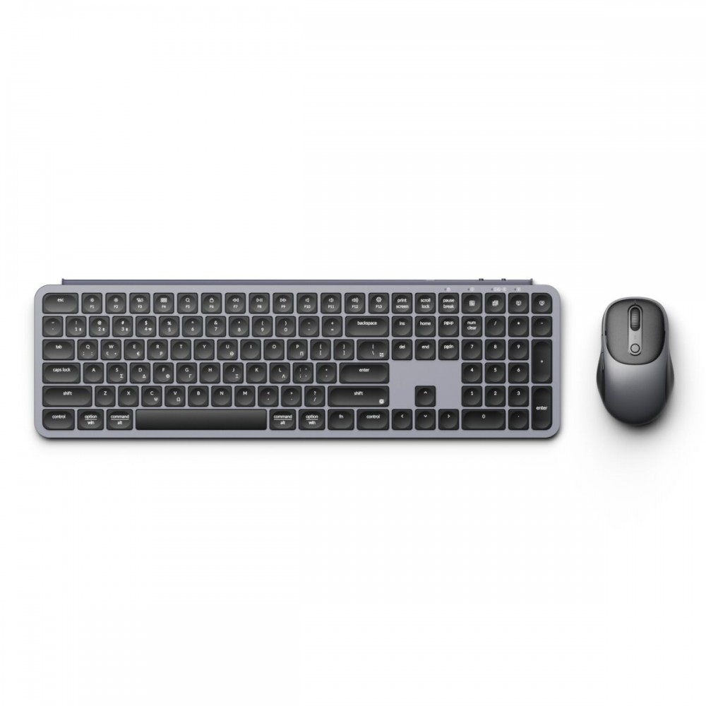 Keychron B6 Pro Combo (KCBD4-GR) Ultraslim Wireless Keyboard and Mouse 100% GR - Space Grey Keychron B6 Pro Combo (KCBD4-GR) Ultraslim Wireless Keyboard and Mouse 100% GR - Space Grey