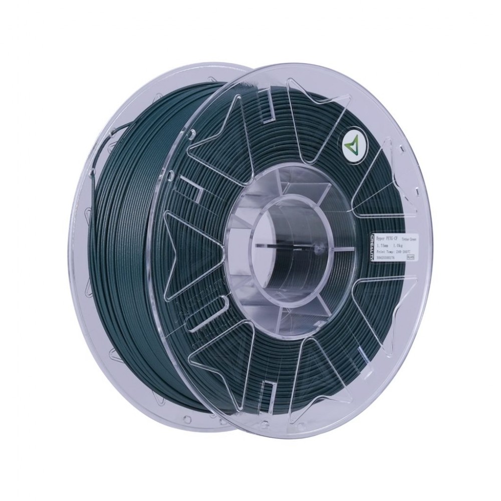 Creality Hyper PETG-CF Ancient Wood Green Carbon Fiber 3D Printer Filament, High Strength, RFID 1 kg Creality Hyper PETG-CF Ancient Wood Green Carbon Fiber 3D Printer Filament, High Strength, RFID 1 kg
