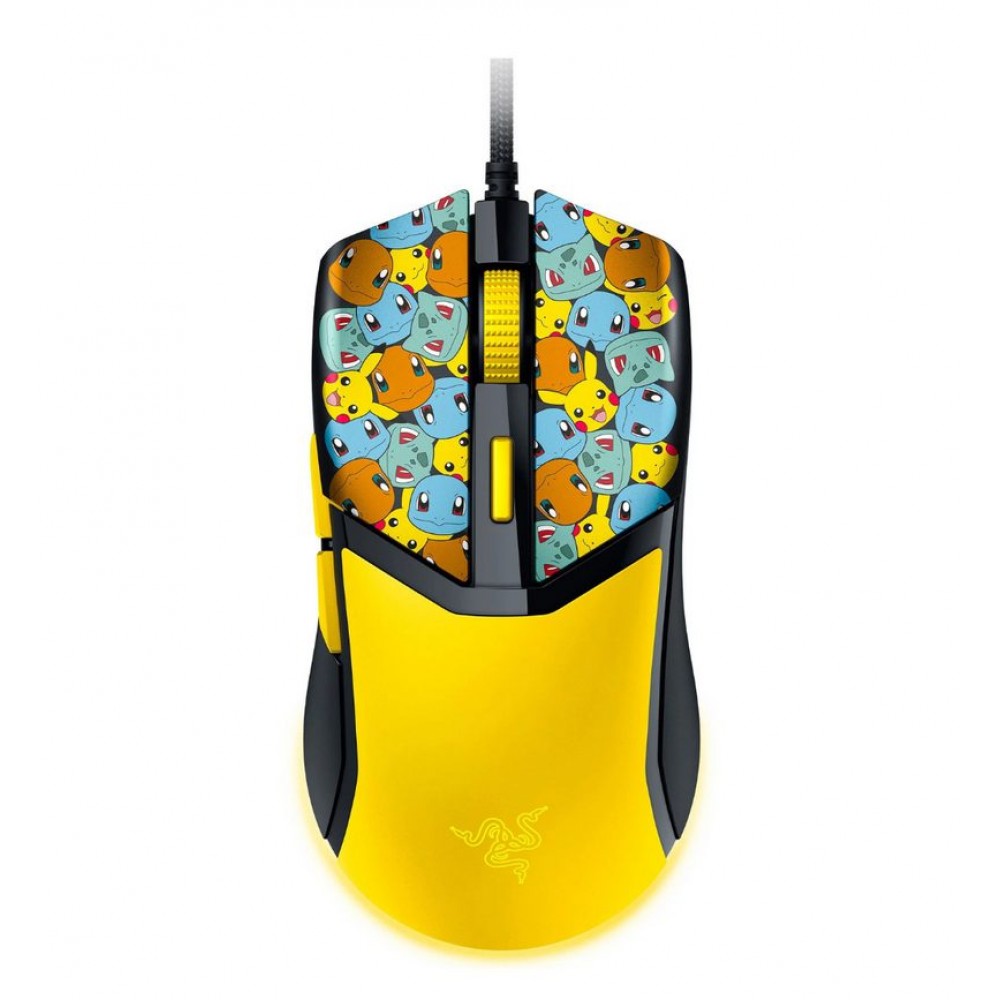 Razer COBRA - Pokemon Kanto Starters Ed.- 58g Lightweight Gaming Mouse - RGB UNDERGLOW - 8500 DPI Razer COBRA - Pokemon Kanto Starters Ed.- 58g Lightweight Gaming Mouse - RGB UNDERGLOW - 8500 DPI