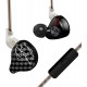 KZ ZST Black With Mic - IEM 3,5 In Ear Monitor Earphones, Dynamic Hybrid Dual Driver 1BA+1DD KZ ZST Black With Mic - IEM 3,5 In Ear Monitor Earphones, Dynamic Hybrid Dual Driver 1BA+1DD