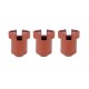 Creality Hotend Heat Insulation Sleeve (3Pcs) for K1/K1C/K1 SE/Ender-3 V3 & Plus/Ender-3 V3 KE/CR-10 Creality Hotend Heat Insulation Sleeve (3Pcs) for K1/K1C/K1 SE/Ender-3 V3 & Plus/Ender-3 V3 KE/CR-10