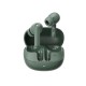 QCY Buds ANC Green (HT15)- 45db ANC TWS Earbuds 35h 5 mic ENC, ear-canal adaptive tech, leather case