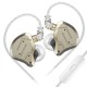 KZ ZSN PRO 2 Gold With Mic - IEM 3,5 In Ear Monitor Earphones, Hybrid 1BA+1DD 10mm, metal, HIFI bass KZ ZSN PRO 2 Gold With Mic - IEM 3,5 In Ear Monitor Earphones, Hybrid 1BA+1DD 10mm, metal, HIFI bass