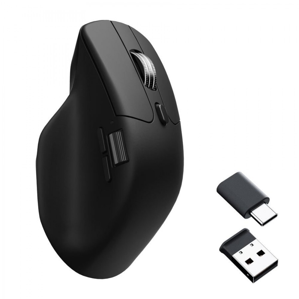 Keychron M6 (M6S-A72) Wireless Ergonomic Optical Mouse 1000hz Polling Rate Black Keychron M6 (M6S-A72) Wireless Ergonomic Optical Mouse 1000hz Polling Rate Black