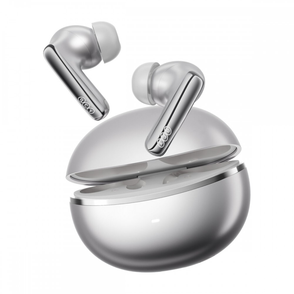 QCY Melobuds N70i ANC Titanium - 56db ANC TWS Hi-Res Earbuds LDAC BT 6.0 IPX5 Wireless charge 50h