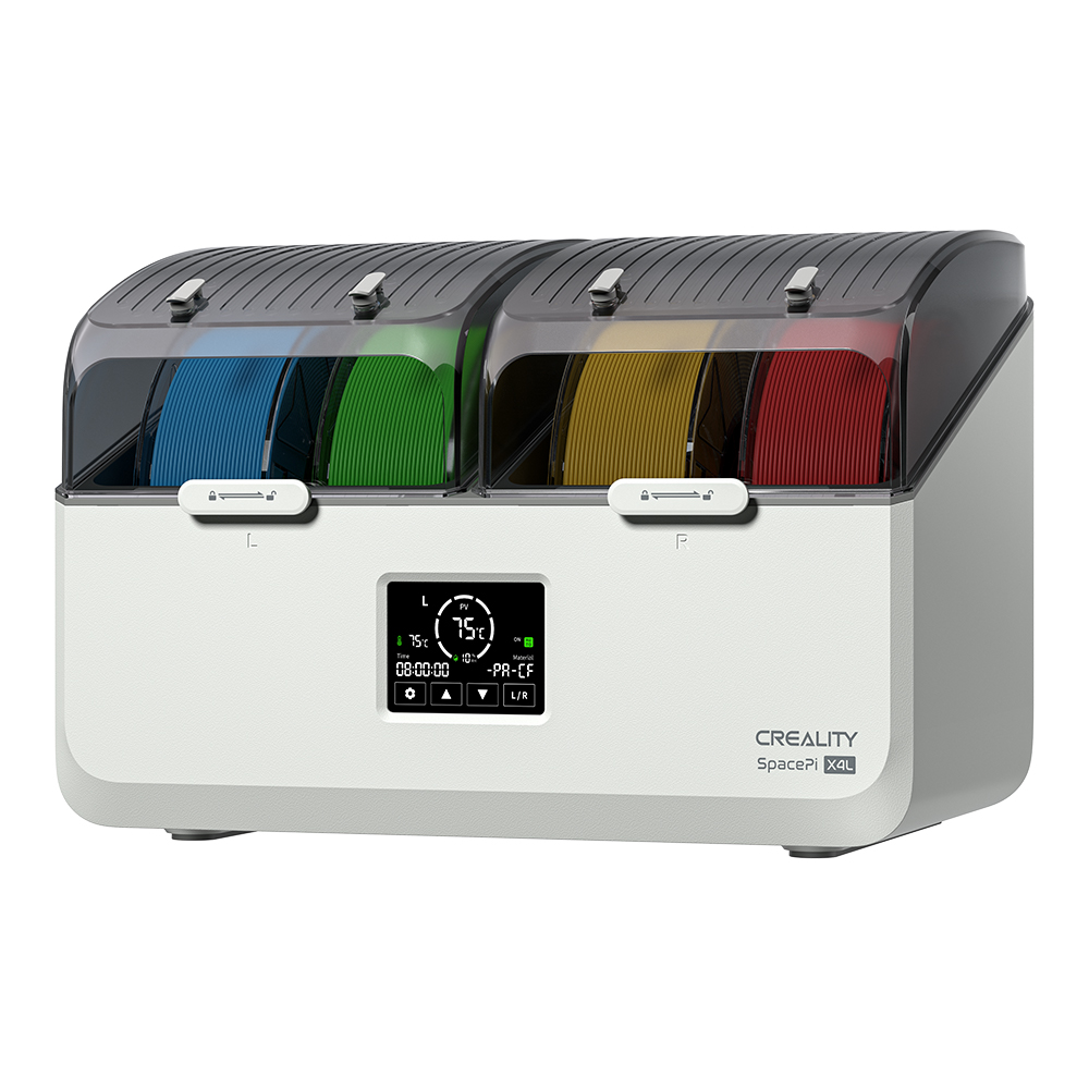Creality Space Pi X4L Filament Dryer Dry Box for 4 Filaments Adjust 40-75c Small Screen for 12 types Creality Space Pi X4L Filament Dryer Dry Box for 4 Filaments Adjust 40-75c Small Screen for 12 types