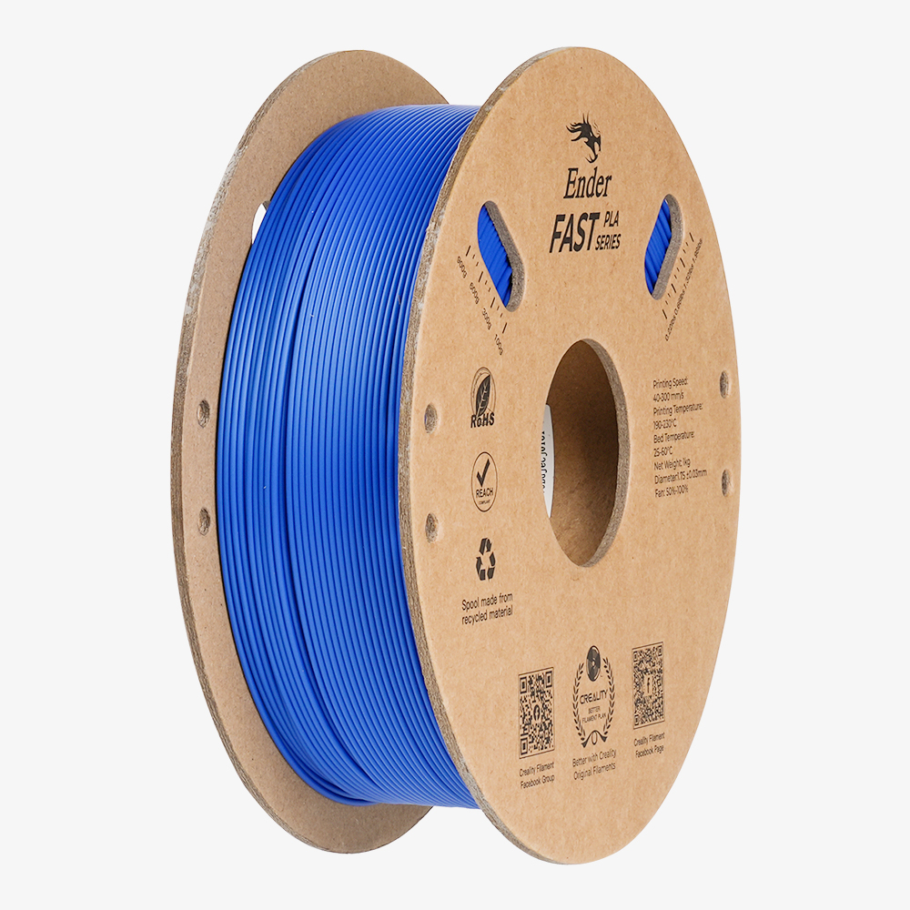 Creality Ender Fast PLA Blue 300mm/s 3D Printer Filament 1 kg Spool,1.84 Creality Ender Fast PLA Blue 300mm/s 3D Printer Filament 1 kg Spool,1.84