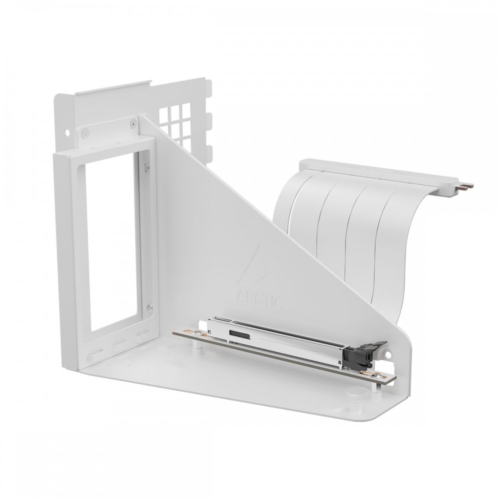 Arctic Accelero Vertical GPU Mount (White) PCIe 4.0x16 riser cable 160mm Arctic Accelero Vertical GPU Mount (White) PCIe 4.0x16 riser cable 160mm