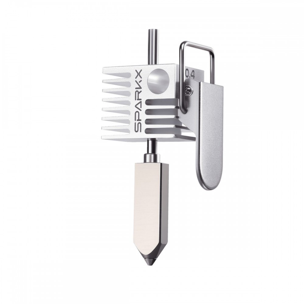 Creality SparkX i7 0.4mm Hot End & Nozzle - Nickel Plated Copper Alloy + Hardened Steel Creality SparkX i7 0.4mm Hot End & Nozzle - Nickel Plated Copper Alloy + Hardened Steel