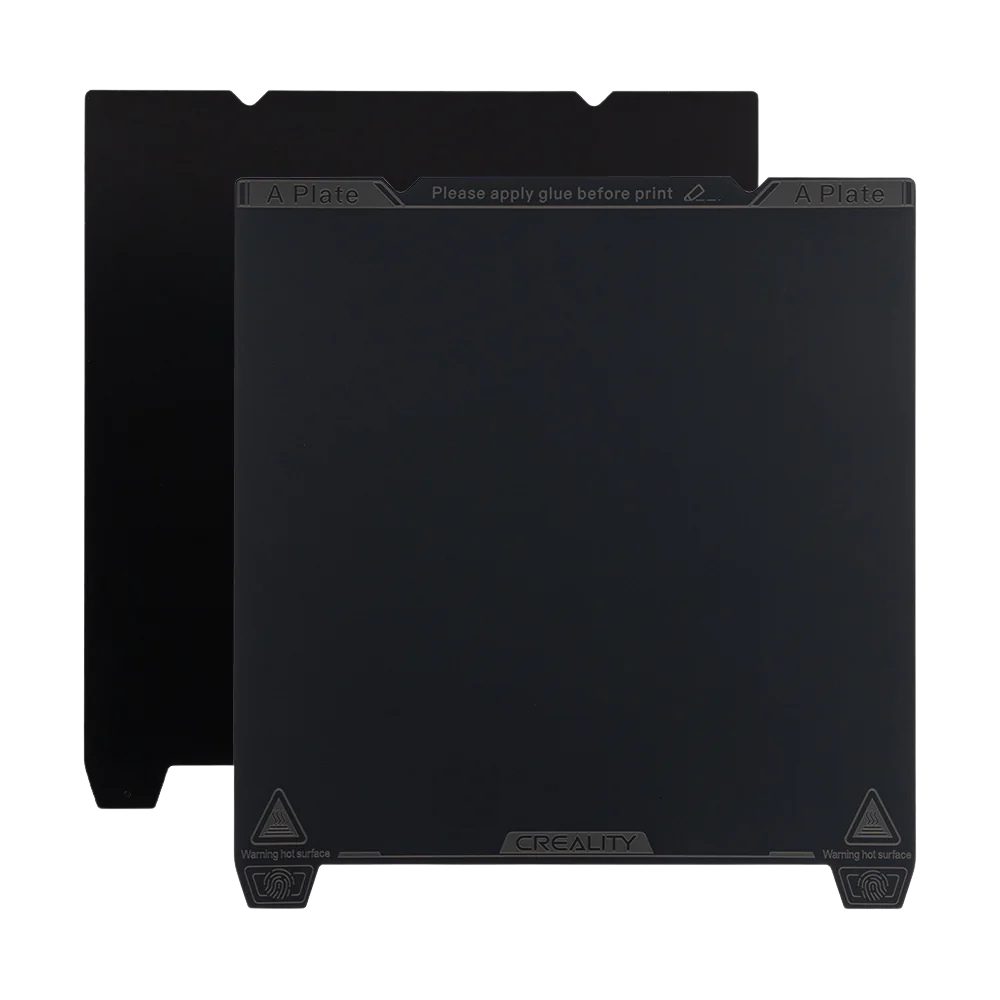 Creality K1 Max Smooth PEI Build Plate 315x310mm - K1 Max / Ender-3 V3 Plus - no magnetic sticker Creality K1 Max Smooth PEI Build Plate 315x310mm - K1 Max / Ender-3 V3 Plus - no magnetic sticker