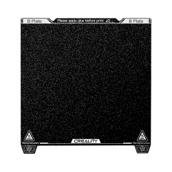 Creality K1 PEI Build Plate 235x235mm -Ender3S1/3S1Pro/5S1/3V3SE/3V3KE/CR10SE/3V3 & K1 - no magnetic