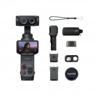 Insta360 Luna Ultra Creator Bundle Black - 1-Inch 8K Leica Sensor, Dual Lens, Triple AI Chip, OLED
