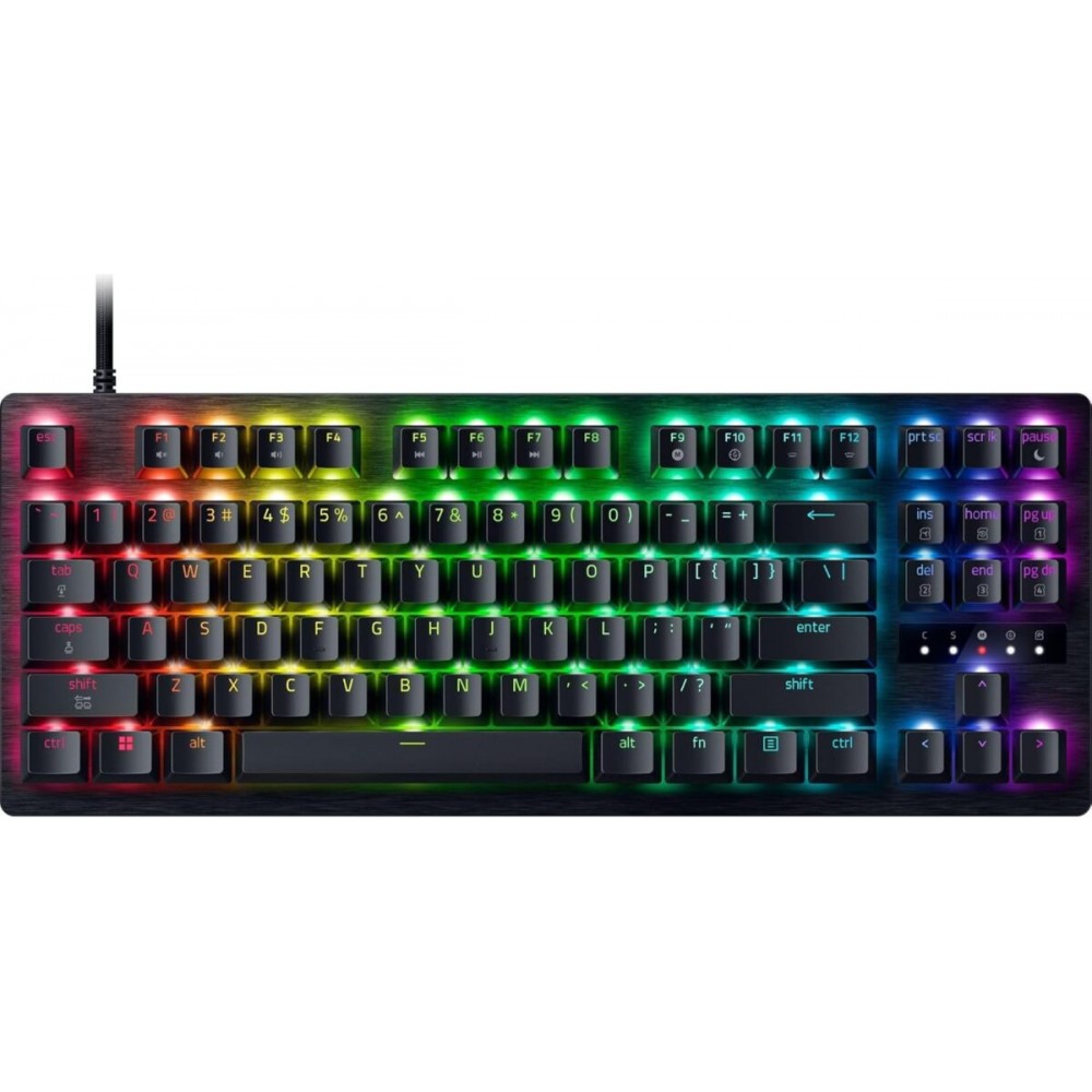 Razer HUNTSMAN V3 TENKEYLESS 8KHz ANALOG - 8K Polling Rate - RGB Gaming Keyboard - Rapid Trigger Razer HUNTSMAN V3 TENKEYLESS 8KHz ANALOG - 8K Polling Rate - RGB Gaming Keyboard - Rapid Trigger
