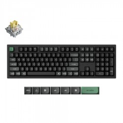 Keychron K10 Ultra (K10U-H4) ZMK Wireless 8K Mechanical Keyboard BananaSwitch (Hot-Swap) 100% Us Lay