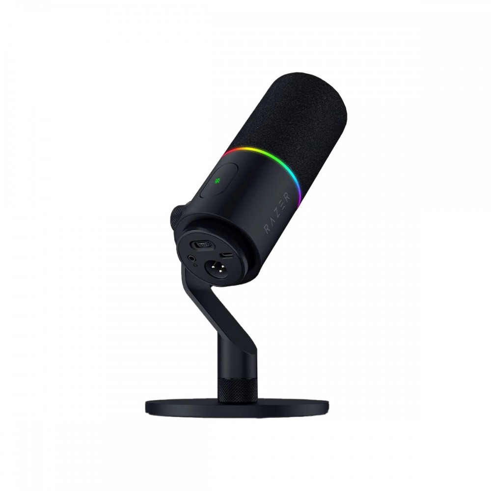 Razer SEIREN V3 PRO Black - 32Bit USB/XLR RGB Dynamic Microphone - Pop Filter - Shock Absorber Razer SEIREN V3 PRO Black - 32Bit USB/XLR RGB Dynamic Microphone - Pop Filter - Shock Absorber
