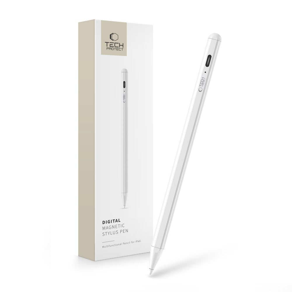Tech-Protect Stylus Pen DIGITAL MAGNETIC IPAD - Λευκό Tech-Protect Stylus Pen DIGITAL MAGNETIC IPAD - Λευκό