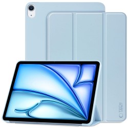 Tri-Fold Flip Cover Δερματίνης / Σιλικόνης Sky Blue (iPad Air 2020/2022)
