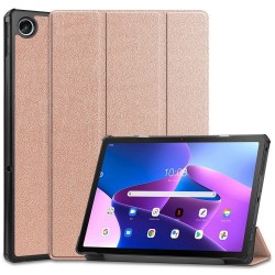 Tech-Protect Smartcase Flip Cover Δερματίνης Ροζ Χρυσό (Lenovo Tab M10 Plus 10.6" 3rd Gen)