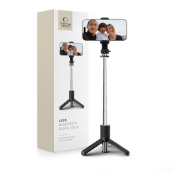 Tech-Protect selfie stick Bluetooth, με τρίποδο L02S - Μαύρο