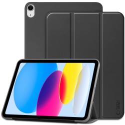 Tech-Protect Smartcase Flip Cover Δερματίνης / Σιλικόνης Μαύρο (iPad 2022 10.9'')