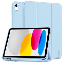 Tech-Protect Smartcase SC Pen Flip Cover Δερματίνης / Σιλικόνης Sky Blue (iPad 2022 10.9'')