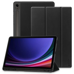 Tech-Protect SmartCase Pen Flip Cover Δερματίνης Μαύρο (Galaxy Tab S9 FE)
