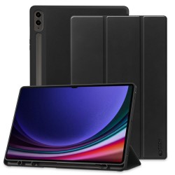 Tech-Protect SmartCase Pen Flip Cover με Πληκτρολόγιο στα Αγγλικά US Μαύρη (Galaxy Tab S9 FE+)