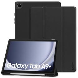 Tech-Protect Flip Cover Σιλικόνης Μαύρο (Galaxy Tab A9+ Plus 11.0 X210 / X215 / X216)