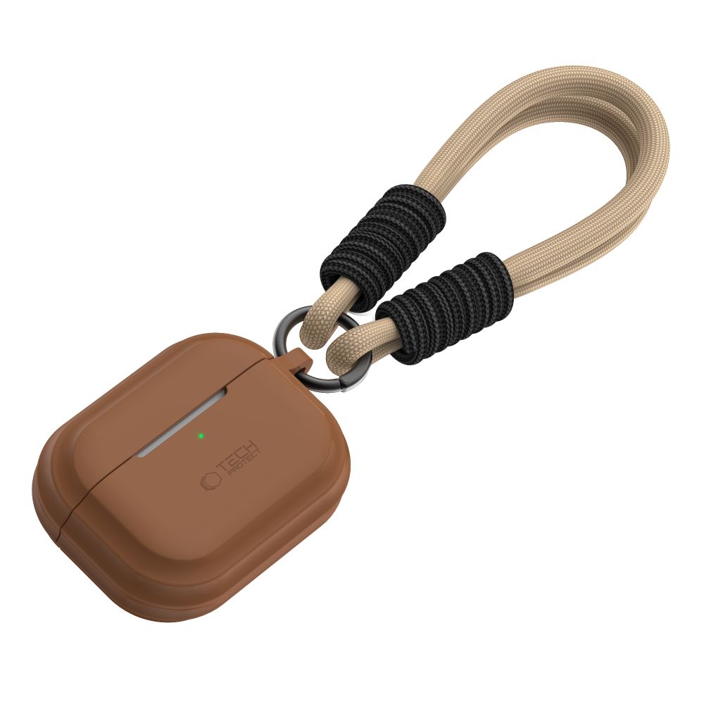 Tech-Protect Silicone Rope Apple Airpods Pro 1 / 2 Chocolate Brown Tech-Protect Silicone Rope Apple Airpods Pro 1 / 2 Chocolate Brown
