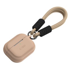 Tech-Protect Silicone Rope Case for Apple AirPods Pro 1/2 - Light Browneng Tech-Protect Silicone Rope Case for Apple AirPods Pro 1/2 - Light Browneng