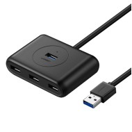 Hub USB 3.0 UGREEN CR113 Black 20291