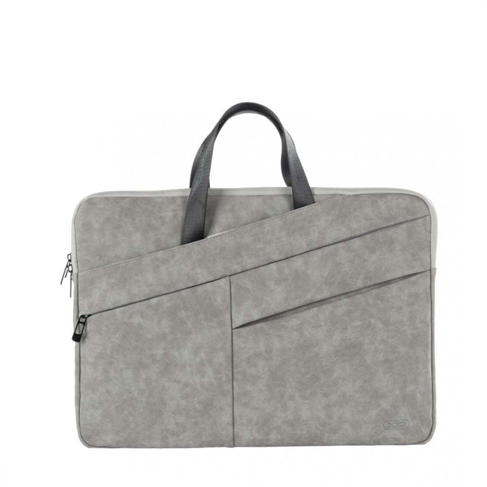 XO Cb05 Messenger Τσάντα Laptop 15 σε Γκρι χρώμα