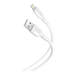 XO NB212 2.1A USB Καλώδιο για Lightning Άσπρο