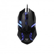 Meetion M371 RGB Gaming Ποντίκι Μαύρο