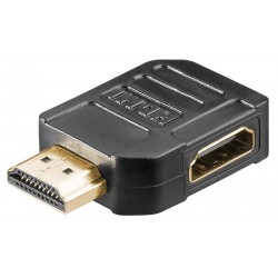 GOOBAY αντάπτορας HDMI θηλυκό σε αρσενικό 51725, 270°, 4K, μαύρος