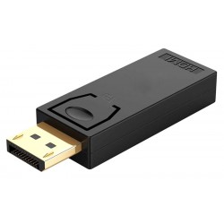 POWERTECH αντάπτορας DisplayPort σε HDMI CAB-DP065, Passive, 4K, μαύρος