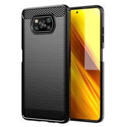 CARBON θήκη για XIAOMI POCO X3 Μαύρο