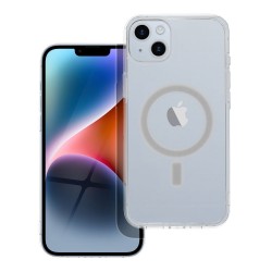 Forcell Mag Cover Back Cover Σιλικόνης Διάφανο (iPhone 14 Plus)