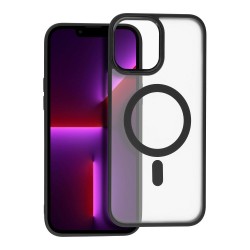 MATTE MAG COVER case compatible with MagSafe for IPHONE 13 Pro Max black