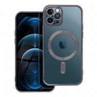 Θήκη Electro Mag για iPhone 12 / iPhone 12 Pro – MagSafe Μαύρο