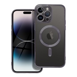 Electro Mag Cover Back Cover Σιλικόνης Μαύρο (iPhone 14 Pro Max)