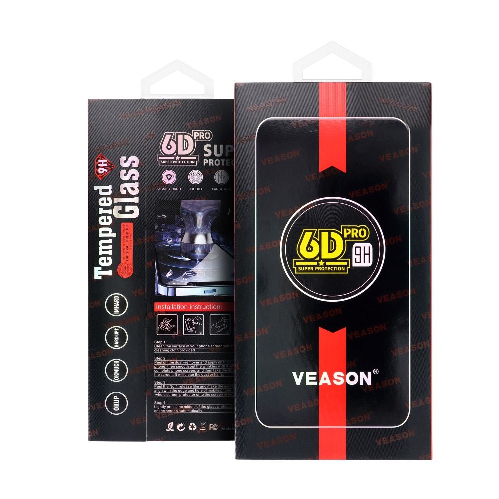 Tempered Glass Veason για Redmi Note 13 5G / Redmi Note 13 Pro 5G – 6D, Full Glue