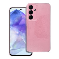 CLEAR CASE 2 mm BLINK for SAMSUNG A55 5G pink
