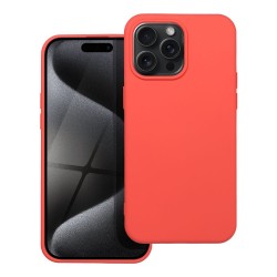 SILICONE θήκη για iPhone 15 Pro Max Πορτοκαλί