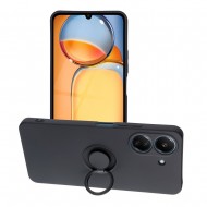 Θήκη Silicone Ring για Poco C65 / Redmi 13C – Μαύρο