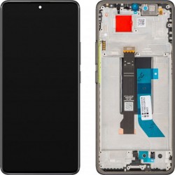 Γνήσια Οθόνη LCD και Μηχανισμός Αφής με Πλαίσιο για Xiaomi Poco X7 – 5600010O16P00 Μαύρο (Service Pack)